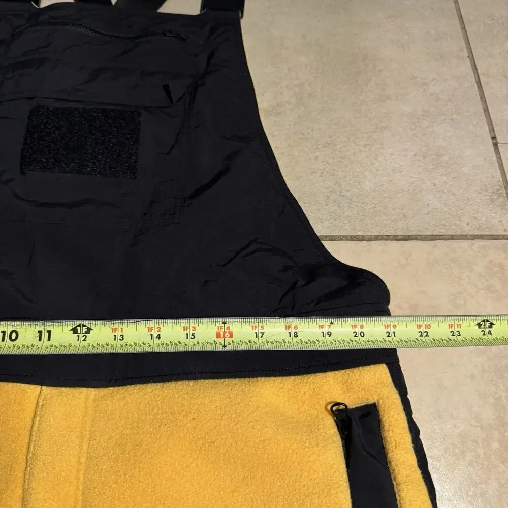 The North Face Seven Summits Men’s M Yellow/Black Snow Bib Pants 32x34